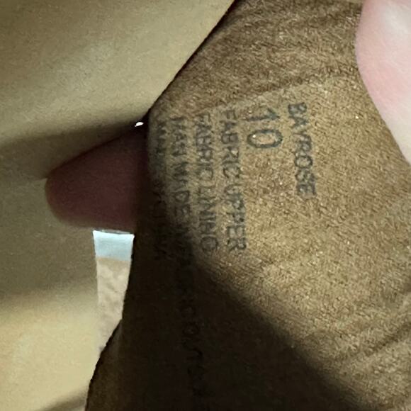 YELLOW BOX  BAYROSE ALMOND BEJEWELED SANDALS Size 10 - Picture 6 of 9